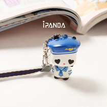 Creative panda mobile phone chain cartoon couple bag pendant Korean cute three-dimensional multi-purpose mobile phone accessories