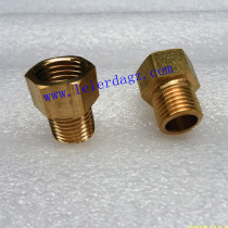 Direct Sales New Y100 pressure gauge copper conversion joint metric turn 4 points Imperial thickening lender