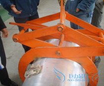 Manufacturers direct supply round steel spreader clamp lifting pliers Round steel lifting pliers 1 2 3 tons opening 200-600