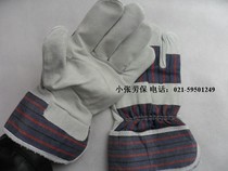 Electric welding electrician gloves sheepskin gloves high temperature resistant construction site factory construction gloves wear-resistant non-slip gloves