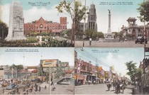 The old postcard Tianjin Color 8 pieces full set