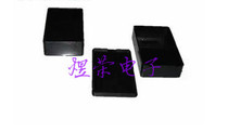 Plastic fixture box Screw-free connection through the line box glue filling shell Power shell instrument shell 70*45*18
