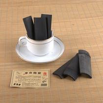 Wide bamboo charcoal sheet High quality water bubble water Bamboo carbon sheet Improve water quality Cooking tea hot pot in addition to formaldehyde in addition to odor