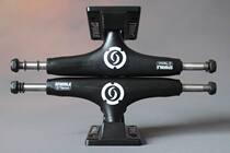 SPARKLE-Titanium Titanium alloy series classic LOGO skateboard bracket Titanium j gold steel shaft