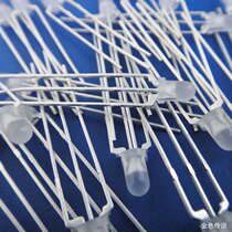 Two-color light-emitting diode red blue common cathode technology model diy production golden legend lantern