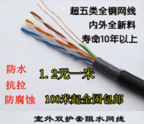 Anpu Super Class 5 05 all-copper network cable outdoor network cable water blocking network cable 50 meters from double sheath