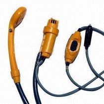 Outdoor 12V car shower camping equipment easy to carry electric bath shower head off-road use tools