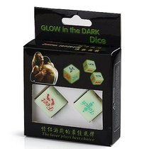 Luminous English fun dice game Dice lovers flirt dice Foreign trade must sell products