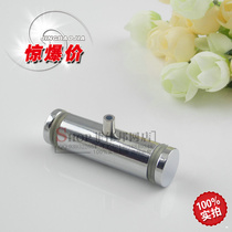 Direct wire rope glass hanging glass clamp wire rope advertising screw hanging clip advertising nail double head hanging clip