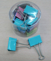 Thickening 15MM 19MM MM 25MM MM 32MM mm 41MM MM 51MM MM color binder clips purse