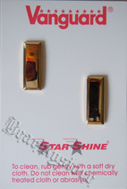 American Land and Air Lieutenants shoulder collar badge gold army order full size metal badge level logo