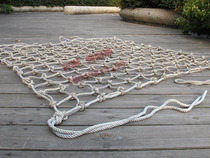 Household enhanced cargo net plane hanging bag lifting tool construction site lifting bag lifting cargo upper lifting basket crane matching