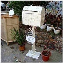 European Wrought iron mailbox mailbox mailbox Villa mailbox Letter box Newspaper box House number opinion box