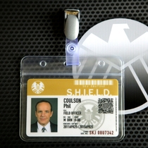 S.H. I .E.L.D. ID card ID card badges Agents of S H I E L D can be customized