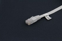 BUFFALO flat Gigabit cable Cat6 six types of ultra-thin finished pure copper equipment matching line High Speed 2 meters
