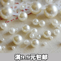 Clothing accessories High quality round plastic loose beads imitation pearl sweater Childrens childrens cardigan 