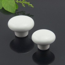 German Hongying white ceramic handle pastoral round particle cabinet kitchen drawer shoe cabinet door handle