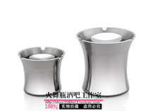 New year giant INOX 304 stainless steel ashtray fashion personality windproof ashtray European creative