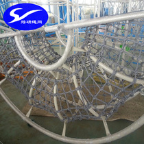 Entertainment facilities Climbing Net special rope 10mm safety rope with 2 5mm steel wire 2000 meters from the order
