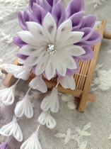 And Fengli Fine Flower and Wind Hair Japanese and Apparel Accessories COS Little Purple Sensen Harvest Little Fresh