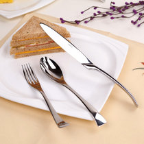 German imports konner18-10 stainless steel knife fork spoon suit cow pickpocketer main dining knife fork spoon 3 pieces