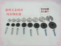 Special boutique fine horse stainless steel advertising nail glass nail acrylic decorative nail screw cat cover mirror nail 16mm