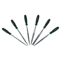 Power Lion two-color rubber handle diamond file 6 pack diamond shaping file diamond file W0490