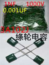 3A102J Tapeworm capacitor 1000V 1NF 0 001UF