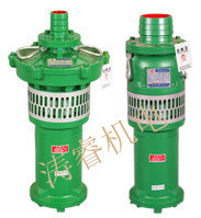 Shanghai Zhenba QY3 phase 380V oil immersed pump Agricultural irrigation pump submersible pump water pump Copper core high lift