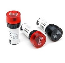 ()APT Shanghai erong flash buzzer AD16-22SM r23 Red 24V with Flash