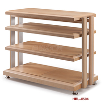 Yinyue Huidian rack FE HRL-8504 solid wood audio rack Audio rack Audio cabinet equipment rack