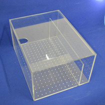 Bottom of the fish tank filter drawer type wet and dry separation box Drip box Acrylic wet and dry separation custom