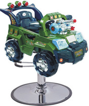 Factory direct childrens car barber chair cartoon hair salon chair childrens barber shop stainless steel base