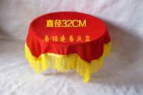 Ribbon Cutting Tray Kit Unveiling Cloth Awards Ceremony Kit Cloth Stainless Steel Tray Golden Spike Tray Cloth