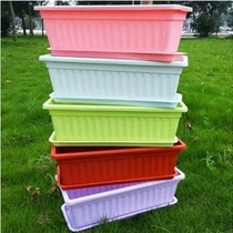 Special price family balcony cauliflower basin PP resin rectangular flower tank large plastic flower pot Jiangsu and Zhejiang Shanghai