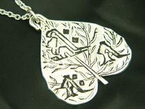 Tang Mizuo Sheng Zong Qong Sanskrit Pendant Buddhist Jewelry Sitan Amitabha Three Pendant Silver