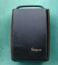 Simpson multimeter multimeter with original leather case