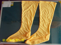  Fuhui pure cotton monk socks (monk socks gray yellow) Buddhist lay clothes Monk clothes Monk shoes cassock Haiqing