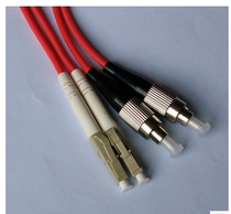 LC-FC multi-mode dual-core 3 m fiber optic jumper telecom class
