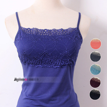 2016 Spring Summer Lace Harness Vest Woman Style Beating in the bottom to wear a large code thin short to fix the Modale vest