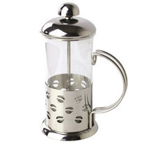 Special price 350-600ml French filter pot coffee pot stainless steel press pot flower teapot tea brewer