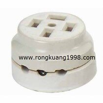 WJR-1430B 4p 30A 250V ceramic socket Taiwan surface wall socket 4-pin wiring socket