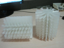 Granular packaging machine material processing cylindrical brush material tray brush vertical machine accessories