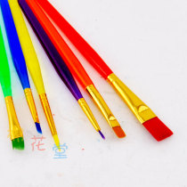 Color pen brush children paint brush brush 6 sets of paint graffiti brush