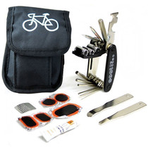 Bicycle tire repair tool mountain bike multifunctional combination tool portable tool kit pry bar repair car