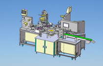 3D Diagram of Fully Automatic Film Machine for Non-standard Automation Equipment