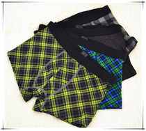 Foreign trade Original single day single Mens mid waist No marks U convex flat corner briefs SWIMWEAR PANTS ICE SILK FABRIC WITHOUT MARKS Four Corner Pants