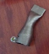 PVC hot air welding gun flat nozzle hot air gun accessories D type hot air gun flat nozzle welding machine duck bill welding machine flat nozzle