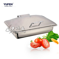 Brand YUFEH dining stove rectangular hydraulic stainless steel buffet stove Buffy stove adapted to induction cookers