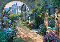 Out-of-print spot Spanish EDUCA imported puzzle outside the arch of Capriani Castle(500 pieces)